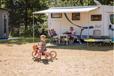 Manege bij Camping Samoza in het bos op de Veluwe VMP090